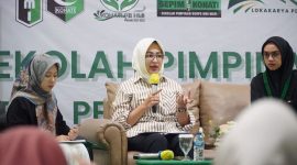 Airin Rachmi Diany menjadi Narasumber dalam Kegiatan Sekolah Pimpinan (SEPIM) Korps HMI-Wati (Kohati) Pengurus Besar Himpunan Mahasiswa Islam (PB HMI), bertempat di New Jiwo Resort, Bogor, Jumat (9/6/2023).