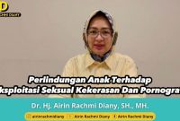 Airin saat menjadi Keynote Speaker pada kegiatan Webinar “Perlindungan Anak terhadap Eksploitasi Seksual, Kekerasan dan Pornografi” yang digelar Sekolah Tinggi Teologi (STT) Moriah bersama Jaringan Peduli Anak Bangsa (JPAB) Regional Banten, Senin (19/6/2023).