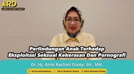 Airin saat menjadi Keynote Speaker pada kegiatan Webinar “Perlindungan Anak terhadap Eksploitasi Seksual, Kekerasan dan Pornografi” yang digelar Sekolah Tinggi Teologi (STT) Moriah bersama Jaringan Peduli Anak Bangsa (JPAB) Regional Banten, Senin (19/6/2023).