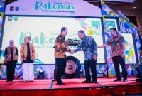 Wali Kota Tangsel Benyamin Davnie Bersama Dirjen Bina Keuda Kemendagri Buka Rakernas Pengelolaan Keuangan Daerah 2023