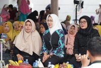 Airin saat hadir dalam acara Maulid Nabi Muhammad SAW di wilayah Pamulang, Kota Tangerang Selatan, Minggu (5/11/2023).