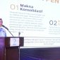 Airin Rachmi Diany dalam konsolidasi Koalisi Indonesia Maju Provinsi Banten, di Kota Serang, Minggu (17/12/2023).