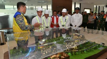 Tinjau Proyek Strategis Di IKN, Wapres Pastikan Kesiapan Infrastruktur Pemerintahan