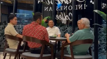 Wapres Nikmati Suasana Malam Di Ibu Kota Nusantara