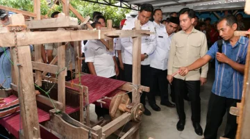Dorong Inovasi Lurik Klaten, Wapres Gibran Soroti Pentingnya Desain Kekinian Dan Digitalisasi