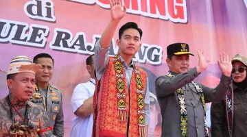 Hadiri HUT Pangalangok Jilah, Wapres Tegaskan Pembangunan Nasional Tak Lagi Jawa-Sentris