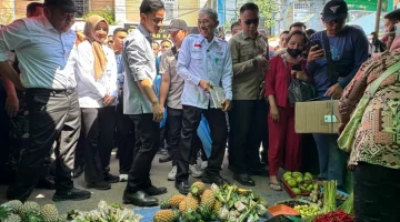 Wapres Ajak Masyarakat Palembang Jaga Pasar 16 Ilir sebagai Identitas dan Penggerak Ekonomi Rakyat