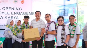 CMA CGM Foundation dan Happy Hearts Indonesia Ubah Limbah Plastik Menjadi Sekolah Impian