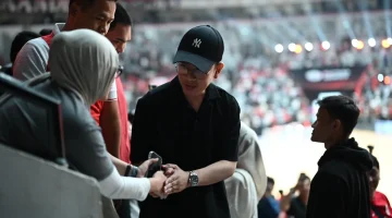 Saksikan Laga Persahabatan Indonesia vs Australia, Wapres Dukung Pengembangan Futsal Nasional