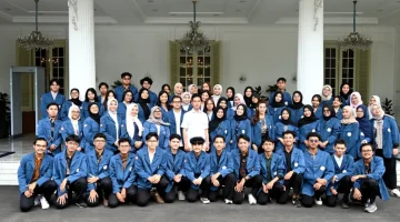 Terima Mahasiswa Sosiologi Universitas Airlangga, Wapres Minta Generasi Muda Kawal Program Prioritas Presiden