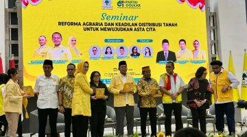 Airin Rachmi Diany Tegaskan Komitmen Golkar dalam Reforma Agraria untuk Wujudkan Asta Cita Presiden Prabowo