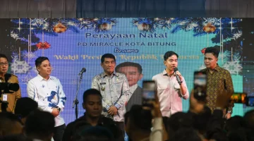 Hadiri Perayaan Natal di Aula Paskah Bitung, Wapres Apresiasi Semangat Kebersamaan dan Toleransi