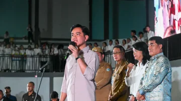 Hadiri Perayaan Natal di GOR Dua Bersaudara Bitung, Wapres Ajak Jemaat Perkuat Persatuan dan Doakan Korban Bencana