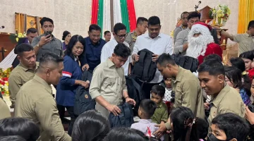 Kunjungi Gereja BNKP Petrus Ombulata, Wapres Pastikan Ibadah Natal Berlangsung Aman dan Khidmat