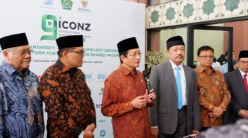 Menag Buka ICON ke-9, UIN Jakarta dan BAZNAS Dorong Transformasi Zakat Global