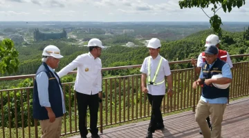 Tinjau Kawasan Olahraga dan RTH IKN, Wapres Dorong Ruang Publik Hijau Berkelanjutan